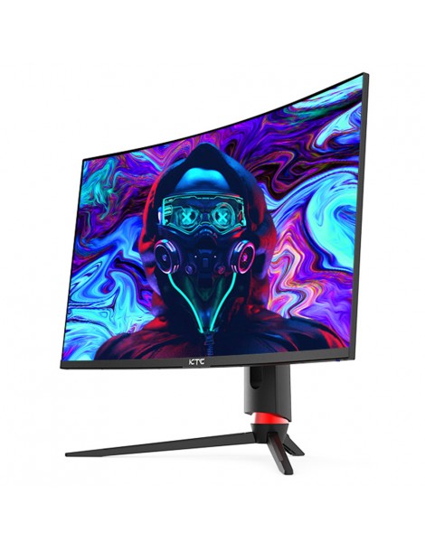 KTC H32S17 Monitor da gaming 32 pollici 2560x1440 QHD 170Hz HVA Curvo 1500R 1ms Tempo di risposta Standard di montaggio Vesa Italy