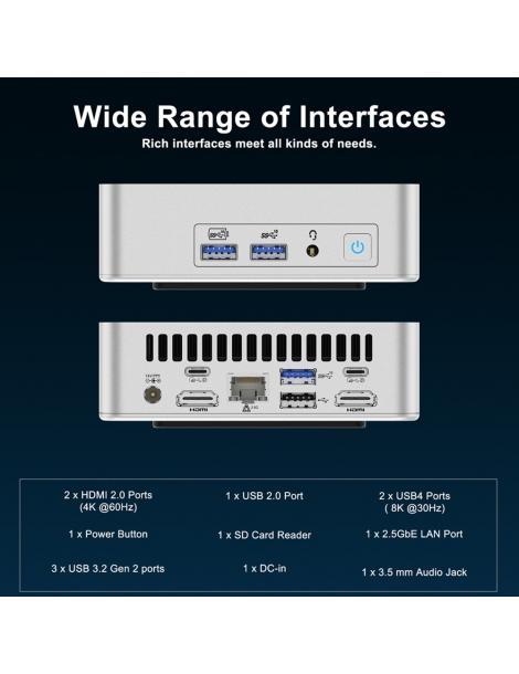 GEEKOM XT12 Pro Mini PC Intel Core i9-12900H 14 core fino a 5 0GHz 32GB RAM 1TB SSD Ritorno libero