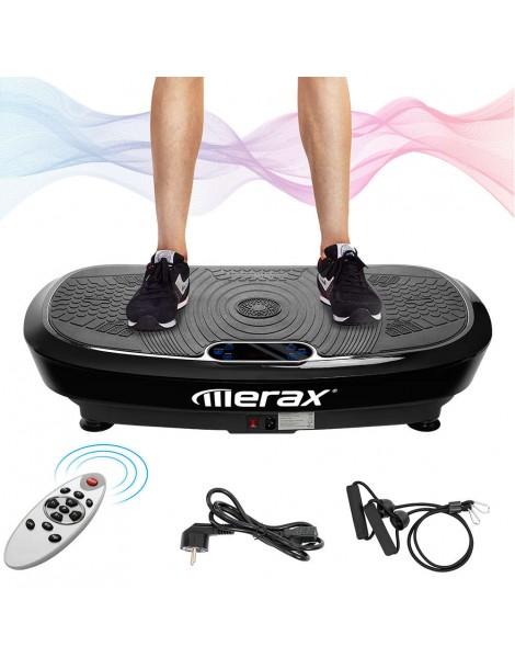 Merax Pedana Vibrante Con Oscillazione 3D E Speaker Bluetooth - Nero Fino Al -60%