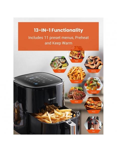 Proscenic T22 Friggitrice ad aria Capacità 5L 1500W con 13 preset Rivestimento antiaderente Tecnologia intelligente SuperDenoise Prezzo Ridotto