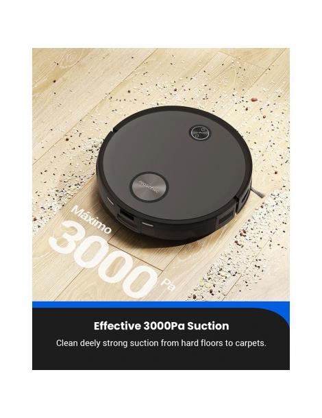 Proscenic V10 Aspirapolvere Robot Pulizia dei Pavimenti Aspirazione da 3000Pa tappetino vibrante vibra 3000 volte al minuto Vendita Calda