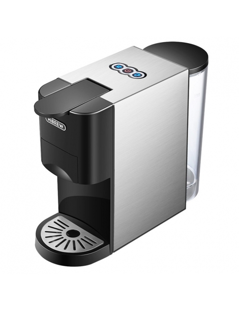 HiBREW H3A 5-in-1 Macchina da caffè 19 Bar di pressione modalità freddo/caldo serbatoio dell'acqua da 800 ml - argento Vendite Flash