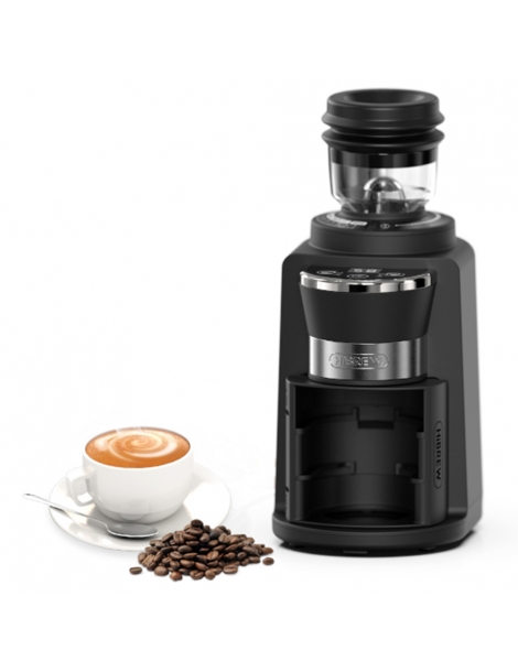 HiBREW G3A Macinacaffè bava conica da 40 mm soffiatore d'aria scala a 31 rapporti funzione di memoria e antistatica - Nero Nuova