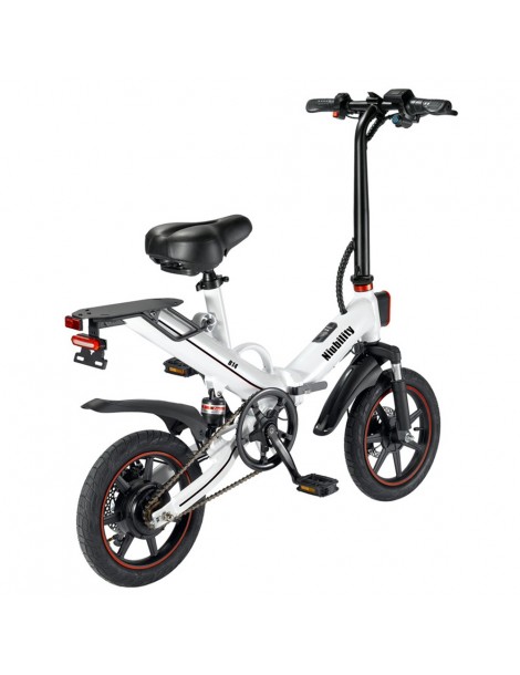 Niubility B14 14 pollici 400W Ciclomotore elettrico bicicletta pieghevole adatto alla città - Bianco Consegna Veloce