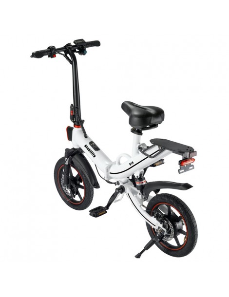 Niubility B14 14 pollici 400W Ciclomotore elettrico bicicletta pieghevole adatto alla città - Bianco Consegna Veloce