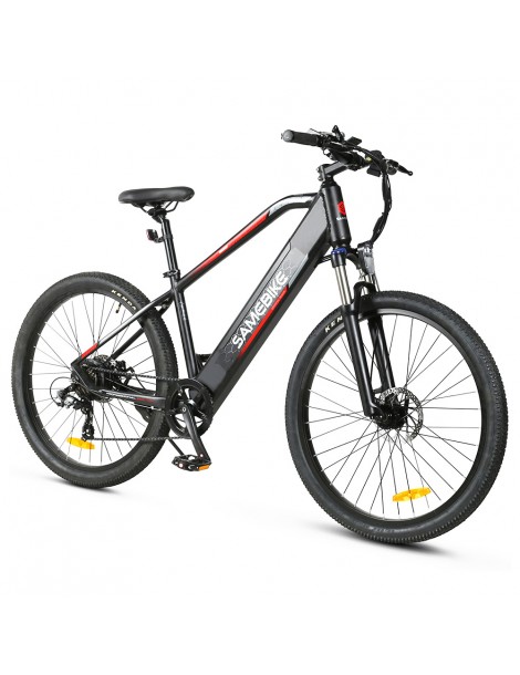 SAMEBIKE MY-275 Bicicletta elettrica con pneumatici da 27 5 pollici - Batteria rimovibile da 10 4Ah e motore da 500W Promozione Limitata