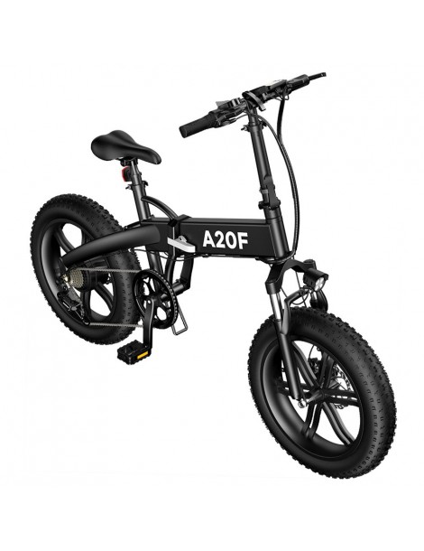 ADO A20F+ Bici Elettrica Pieghevole 250W Motore Mozzo senza Spazzole Batteria 36V 10.4Ah - Nero Offerta