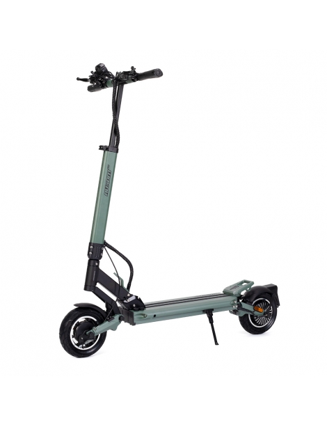Ausom GX1-25KMH Scooter elettrico pieghevole motore 500W batteria 48V 15.6Ah NFC Sblocco pneumatici 9*3" Presa