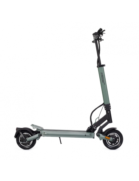 Ausom GX1-25KMH Scooter elettrico pieghevole motore 500W batteria 48V 15.6Ah NFC Sblocco pneumatici 9*3" Presa