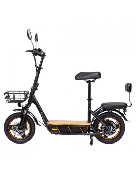 KuKirin C1 Pro (Versione aggiornata) Scooter elettrico pieghevole con sedile motore 500W batteria 48V 26Ah Sconto