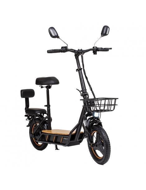 KuKirin C1 Pro (Versione aggiornata) Scooter elettrico pieghevole con sedile motore 500W batteria 48V 26Ah Sconto