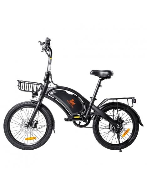 Kukirin V1 Pro City Electric Bike 25km/h batteria 48V 7.5Ah motore 350W autonomia massima 45km cestino anteriore Offerta