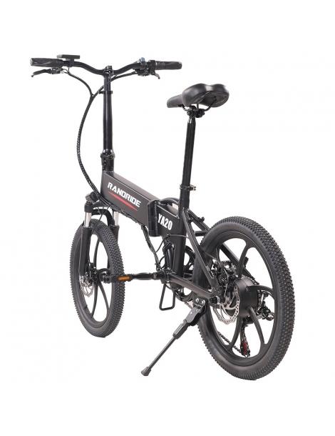 RANDRIDE YA20 Bici Elettrica Pieghevole 500W Motore 40km/h Velocità Massima 48V 12.8Ah Batteria 80-90 Autonomia Massima Online