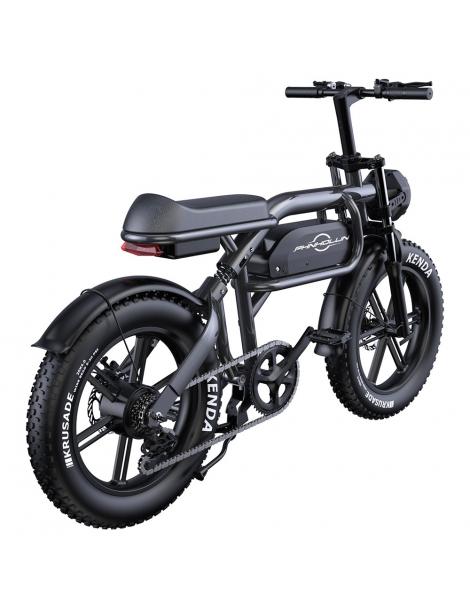 PHNHOLUN C8 Bicicletta elettrica motore da 1500W batteria da 48V 20Ah pneumatici grassi da 20*4.0 pollici Outlet