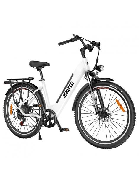 ESKUTE ES-26-LJ Bicicletta elettrica motore Bafang 250W batteria 36V 20Ah 26 x 1 75 pollici velocità massima 25km/h - Bianco In Vendita