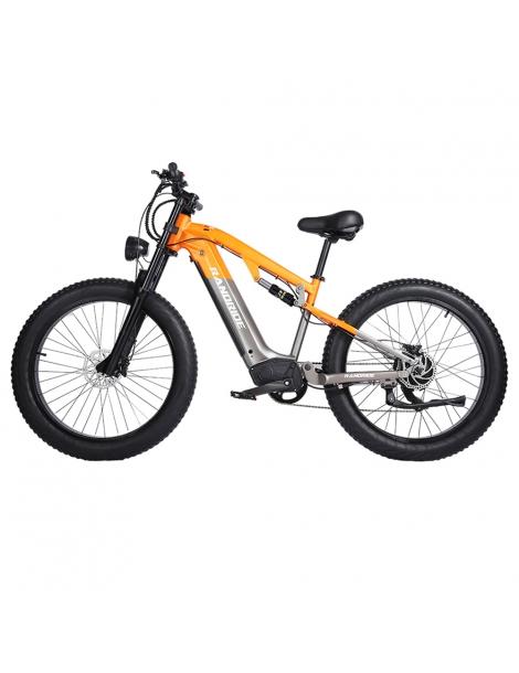 RANDRIDE YX80 Bicicletta elettrica motore 1500W batteria 48V 20Ah pneumatico CST Fat 26x4.0'' velocità massima 50km/h Italia