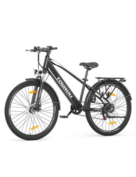 Touroll J1 Bicicletta da trekking con motore da 250W ruote da 27 5" batteria da 561 6Wh autonomia di 100 km 2025
