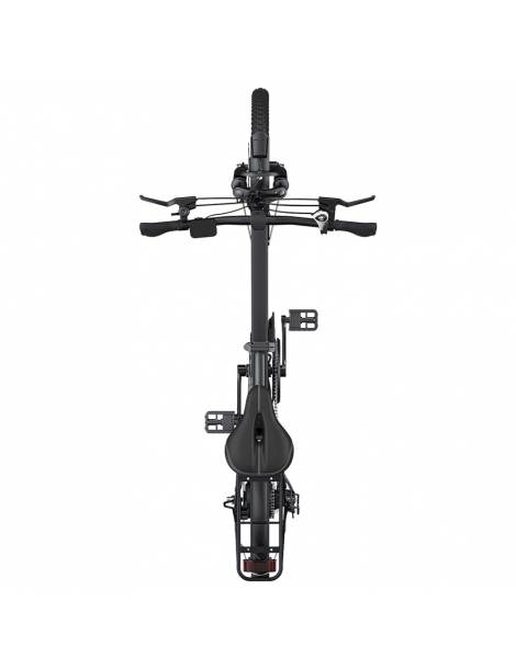ENGWE P1 Bicicletta elettrica pieghevole pneumatico 20*3 pollici motore 250W batteria 36V 13Ah - Nero Consegna Veloce