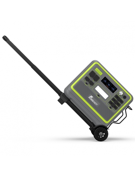 FOSSiBOT F2400 Carrello pieghevole può sostenere fino a 25kg maniglia regolabile su 3 livelli Offerte speciali
