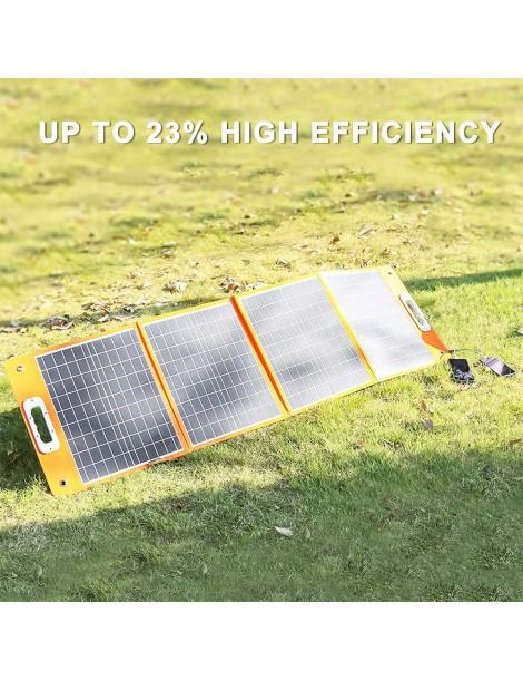 Flashfish TSP 18V/100W Pannello Solare Pieghevole Caricatore Solare Portatile con Uscita DC/USB Acquista Ora