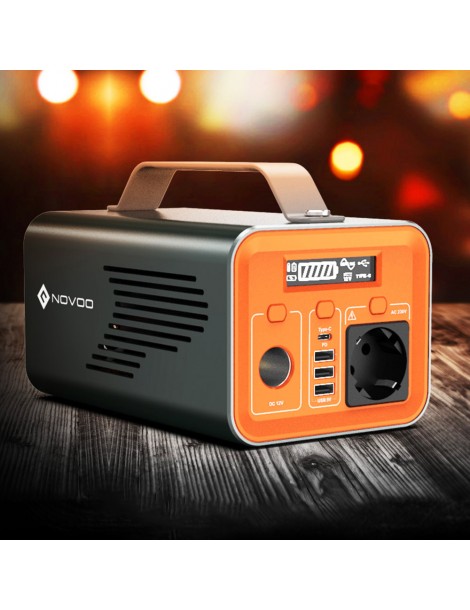 NOVOO ESS 230WH / 200W Stazione di Alimentazione Portatile per Campeggio Viaggio all'Aperto Interruzione di corrente Fino Al -60%