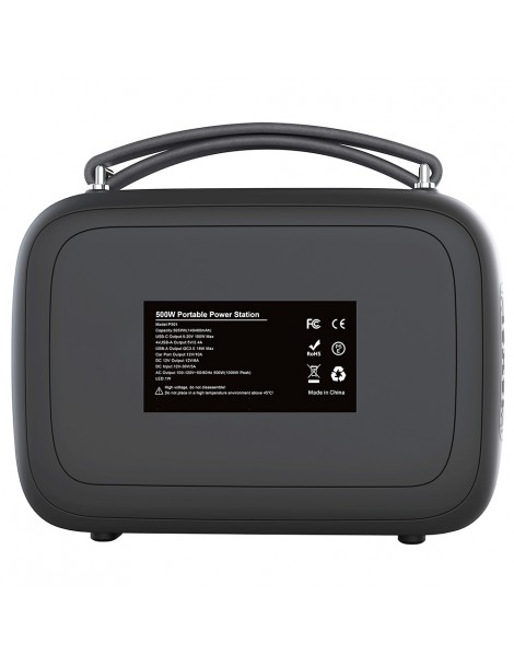 OUKITEL P501 505Wh / 500W Generatore Portatile per Viaggi in Campeggio – Arancione Shopping Online
