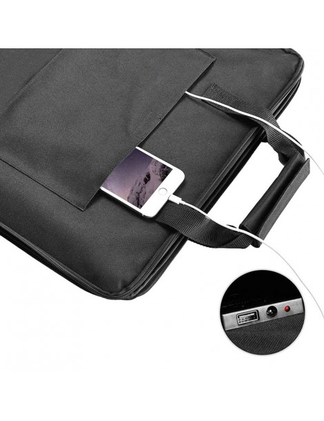 FlashFish SP50 18V/50W Pannello Solare Pieghevole Adattatore DC con Uscita 5V USB 18V DC Per Stazione Elettrica Sottocosto