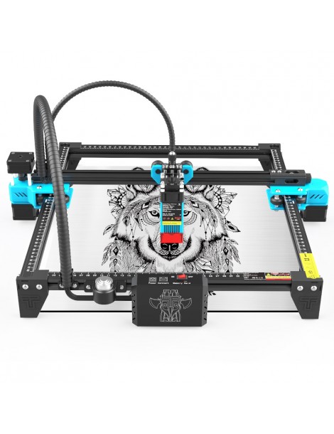 TWO TREES TTS 5.5W 40W CNC Taglierina Per Incisioni Laser 0.08 * 0.08mm Compresso Spot Metallo 300x300mm Offerte