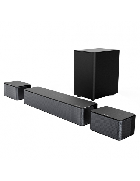 Ultimea Poseidon D50 Soundbar a 5.1 canali con subwoofer e altoparlanti surround posteriori livello surround regolabile Vendite Flash