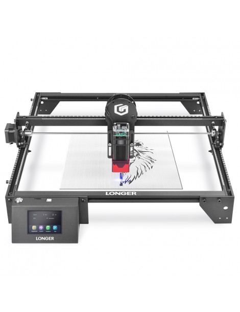 LONGER RAY5 5.5W 60W FAC Taglierina per incisione laser Chipset ESP32 Connessione WIFI Schermo Touch da 3 5" Italia