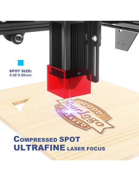 LONGER RAY5 5.5W 60W FAC Taglierina per incisione laser Chipset ESP32 Connessione WIFI Schermo Touch da 3 5" Italia