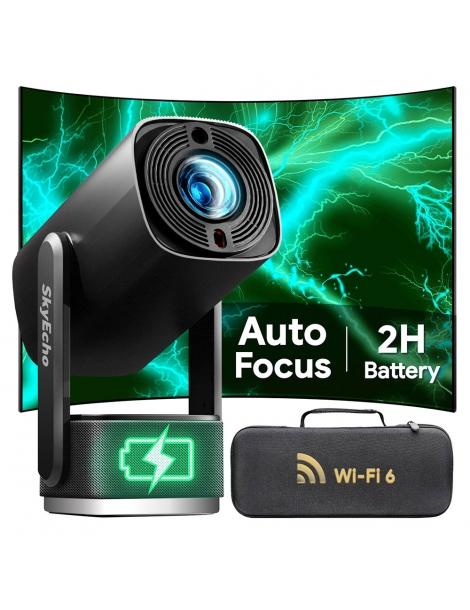 SkyEcho FreeONE Pro Proiettore portatile 350 ANSI Lumen risoluzione nativa 720P supporto gimbal a 270° Acquista Ora