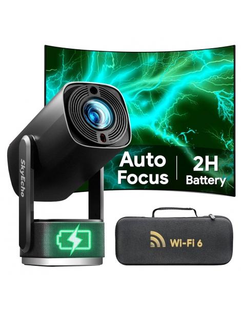 SkyEcho FreeONE Pro Proiettore portatile 350 ANSI Lumen risoluzione nativa 720P supporto gimbal a 270° Acquista Ora