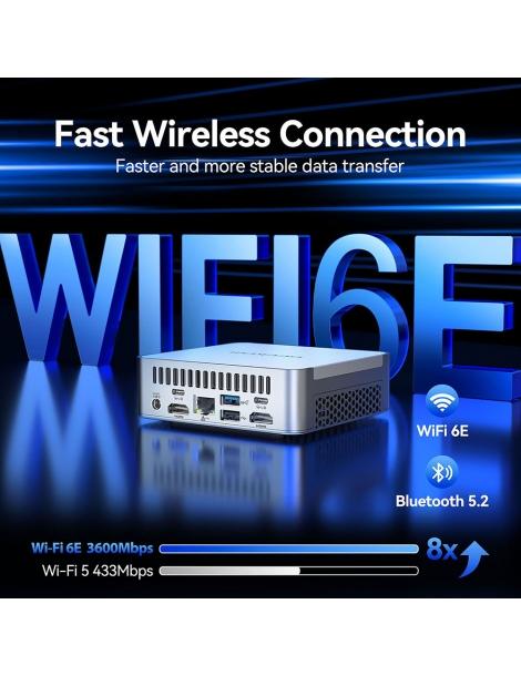 GEEKOM XT13 Pro Mini PC Intel Core i7-13620H 10 Core Max 4.9GHz 32GB RAM 1TB SSD WiFi 6E Bluetooth 5.2 Prezzo Ridotto