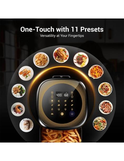 Ultenic K10 Friggitrice ad aria senza olio APP e controllo vocale 5L Forno elettrico caldo senza olio Cuocitore intelligente Fino Al -60%