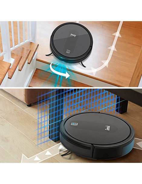 INSE E6 2200Pa Aspirapolvere Robot con Potenza di Aspirazione 4 Modalità di Pulizia Affare Del Giorno