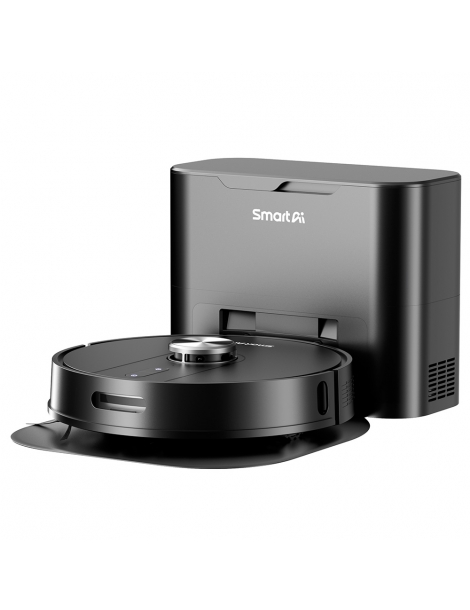 SmartAI S8 Pro Robot Aspirapolvere con Stazione Base Potenza di Aspirazione 5000Pa Serbatoio Acqua 380ml Pattumiera 3L Convenienza