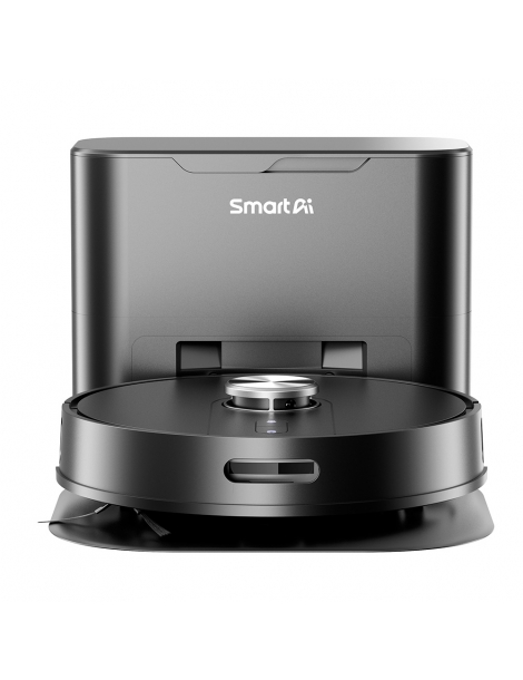 SmartAI S8 Pro Robot Aspirapolvere con Stazione Base Potenza di Aspirazione 5000Pa Serbatoio Acqua 380ml Pattumiera 3L Convenienza