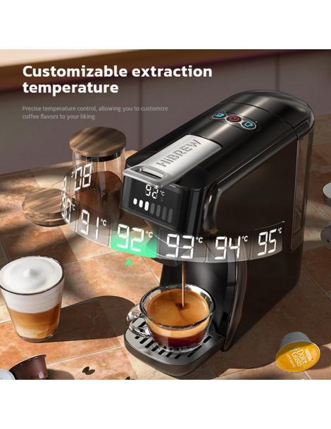 [Prevendita]HiBREW H1B Caffettiera a cialde 6 in 1 estrazione a pressione da 20 bar - Nero Ultimo giorno