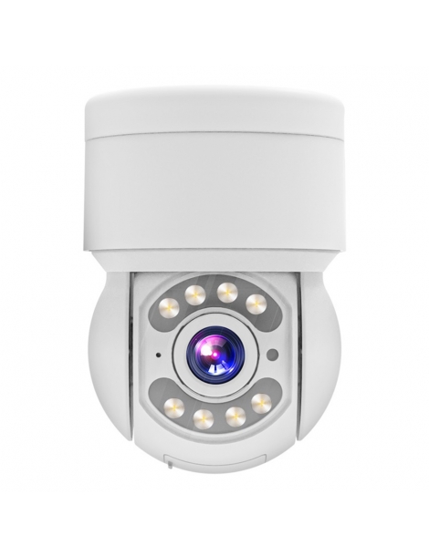 TALLPOWER C48 Telecamera WiFi per esterni HD 2K 4MP visione notturna inclinazione panoramica a 360° Outlet