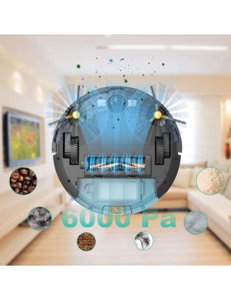Tesvor M2 Robot Aspirapolvere con Funzione Mop Aspirazione 6000Pa Saldi