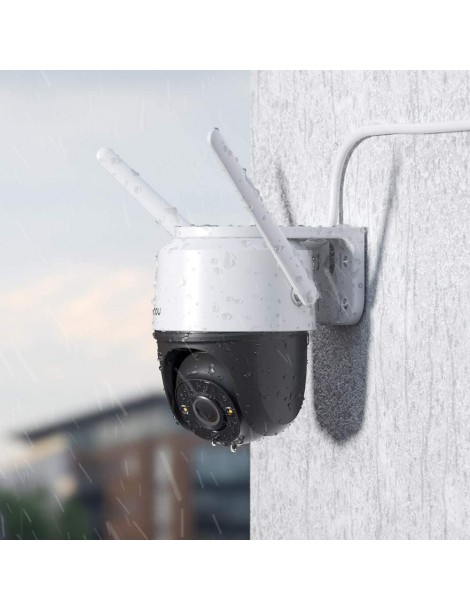 IMOU Cruiser Telecamera di sicurezza per esterni sirena da 110 dB visione notturna a colori telecamera panoramica 1080P IP66 Hotsell