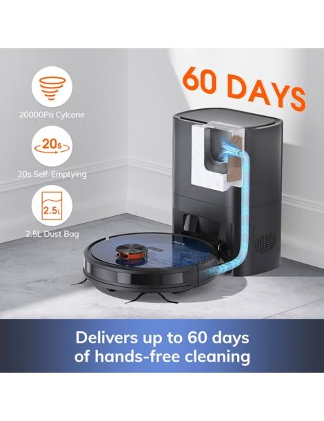 ILIFE T10s Robot Aspirapolvere Aspirazione 3000Pa Navigazione LDS Stazione di Svuotamento Automatico Vendita Calda