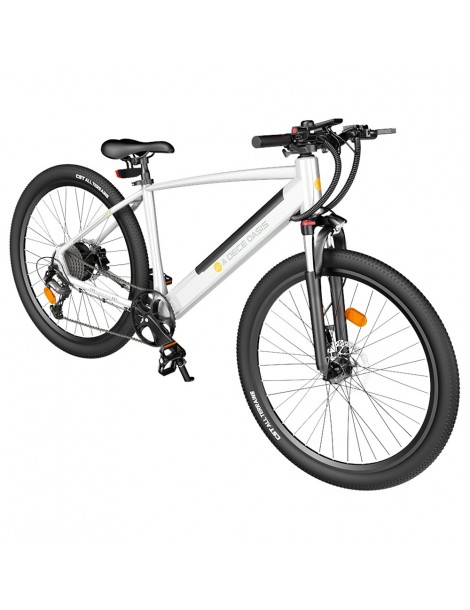 ADO DECE 300C(D30C) Bicicletta Elettrica 27.5in Pneumatico 36V 10.4Ah Batteria 250W Motore Shimano 9 velocità - Argento Pezzi Unici