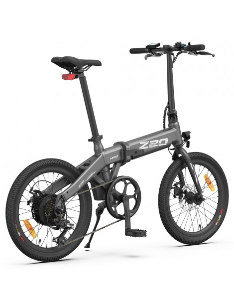 HIMO Z20 Max 20" Pneumatici Bici Elettrica Pieghevole Bici da città 250W Motore 36V 10Ah Batteria - Grigio Consegna Veloce