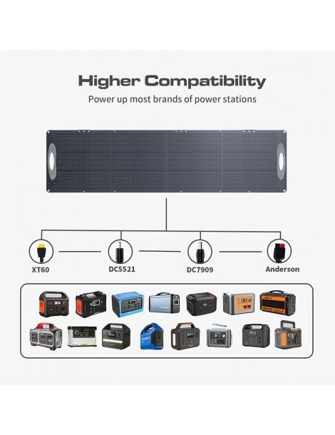 VDL POWER 200W Pannello solare portatile pieghevole cella monocristallina da 20V cavalletto regolabile Affare Del Giorno