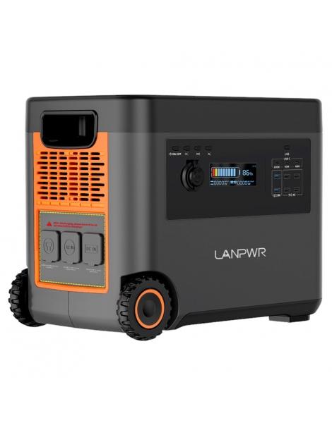 LANPWR Generatore Solare Portatile Da 2160Wh uscita CA da 2500W Sconto