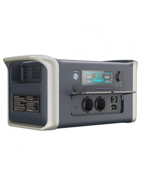 UAPOW Apower1000 Stazione di alimentazione portatile generatore solare LiFePO4 da 1024Wh uscita CA 1800W ricarica PD 100W Online