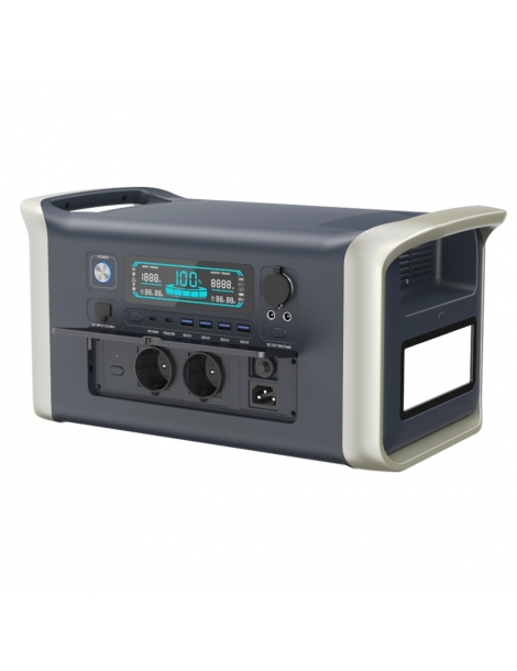 UAPOW Apower1000 Stazione di alimentazione portatile generatore solare LiFePO4 da 1024Wh uscita CA 1800W ricarica PD 100W Online