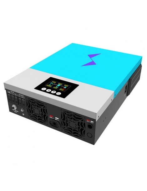 Inverter solare ibrido DAXTROMN 6200W MPPT 48V DC 120A inverter sinusoidale puro con ingresso PV 450V DC con WiFi In Vendita